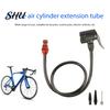 Bicycle Repair Tool Air Pump Extension Tube Extra-long Heat-Resistant Universal Supplies Bike Connector Tire Inflator Nozzle Accessories