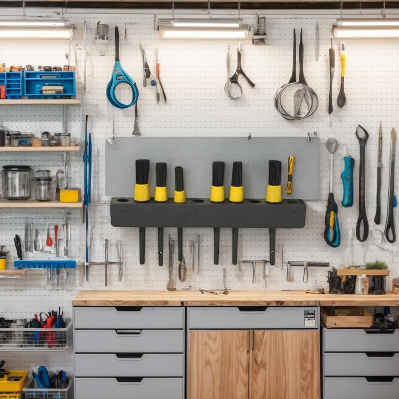 For All Detailing Brushes Car Detailing Brush Holder Detail Brush Holder Rack For 10 Brushes Auto Detailing Supplies Organizer