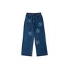 New MLB New York Yankees Jeans Women's Vibrant Blue 3FDPB0334-50INS