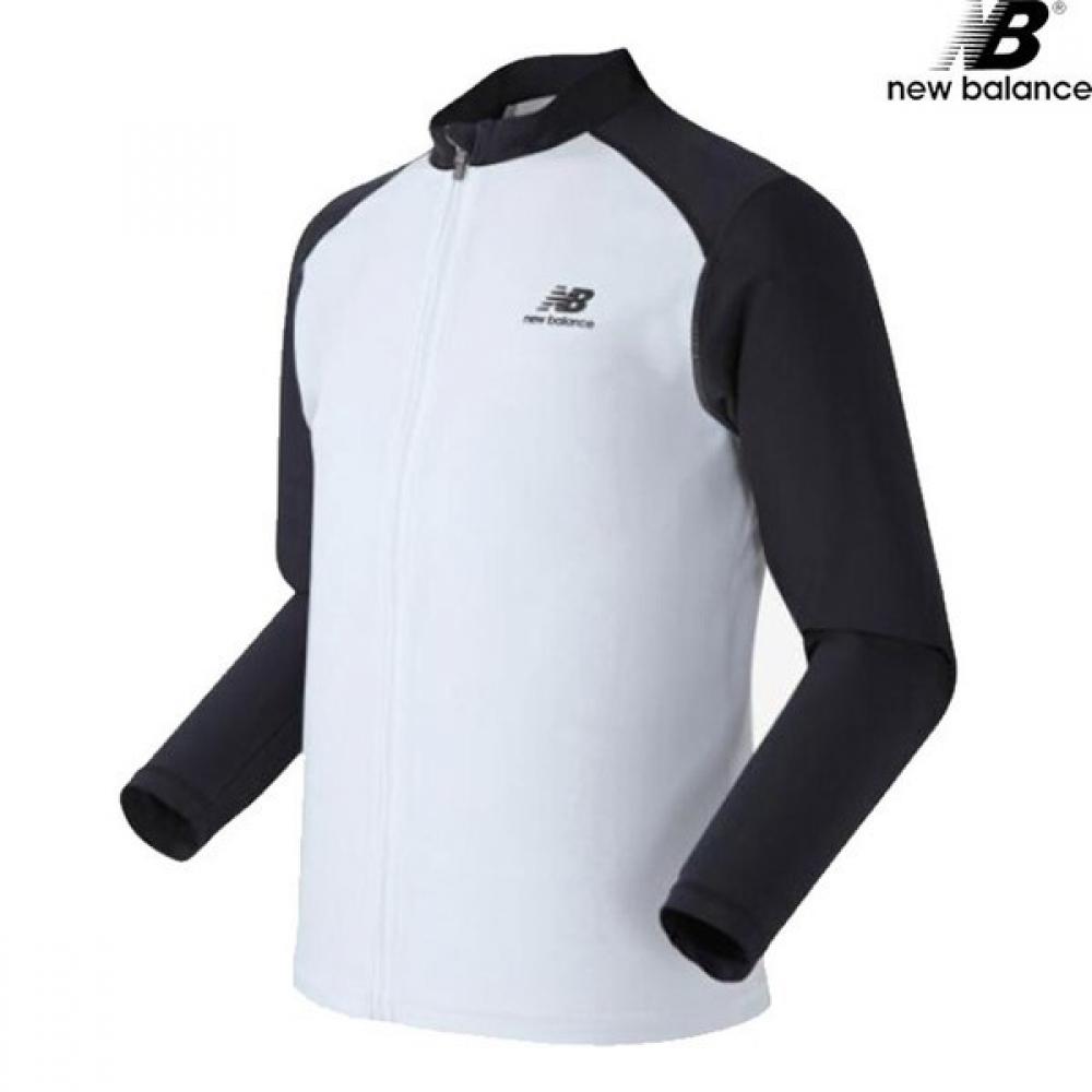 

New Balance Club Nbmdd32703 Wh Summer Zip Up Rash Guard Unisex Male 90