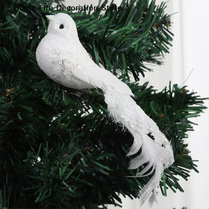 1pcs Cute Artificial Birds Fake Foam Animal Simulation Feather Birds Models DIY Wedding Craft Home Garden Ornament Decorations