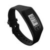 LED Pedometer Bracelet Wrist Calorie Counter Multi-Function Walking Running Pedometer Silicone Step Tracker for Outdoor Sports