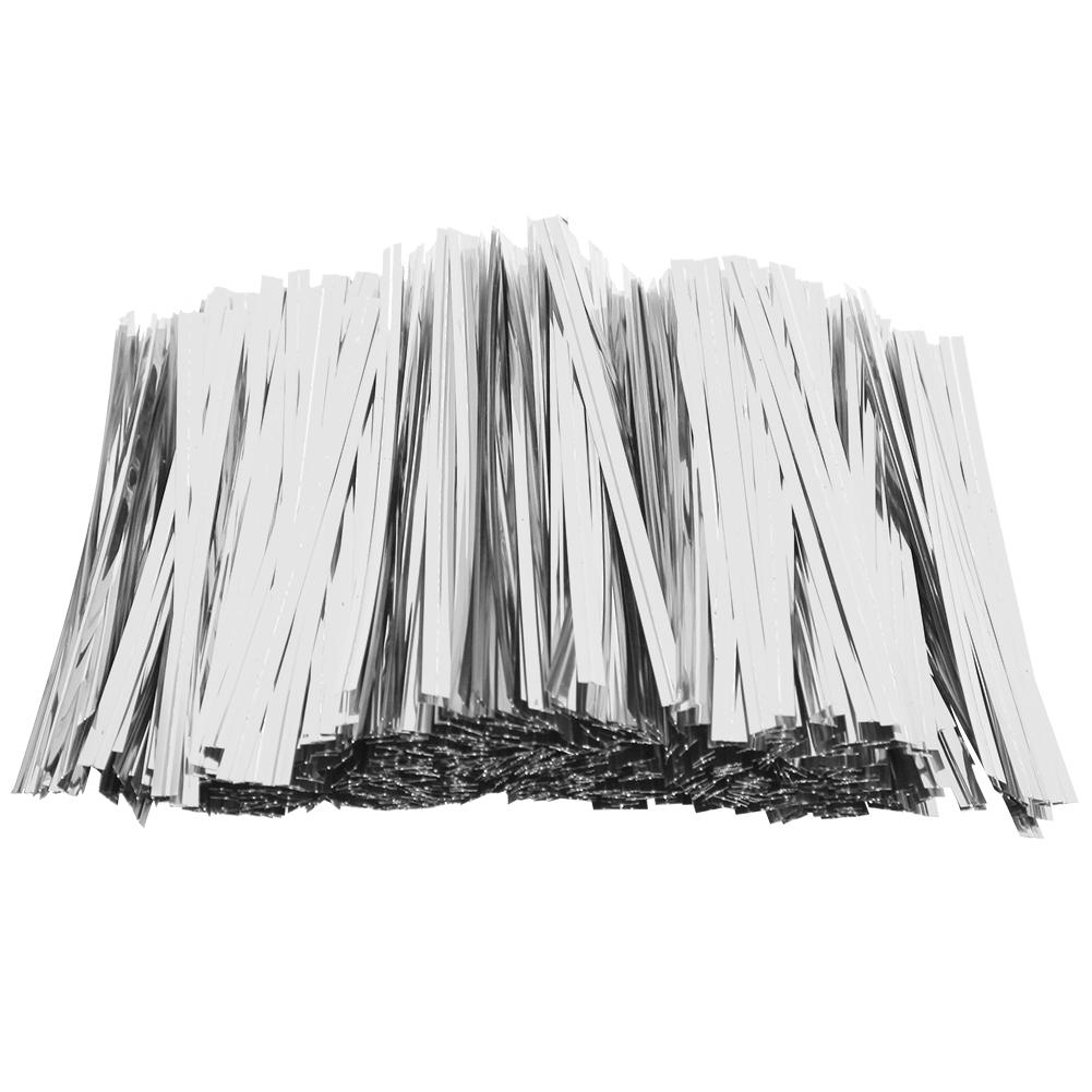 3200PCS PET Ties 10cm for Brd Bag Packaging Lolipop Dessert Sling