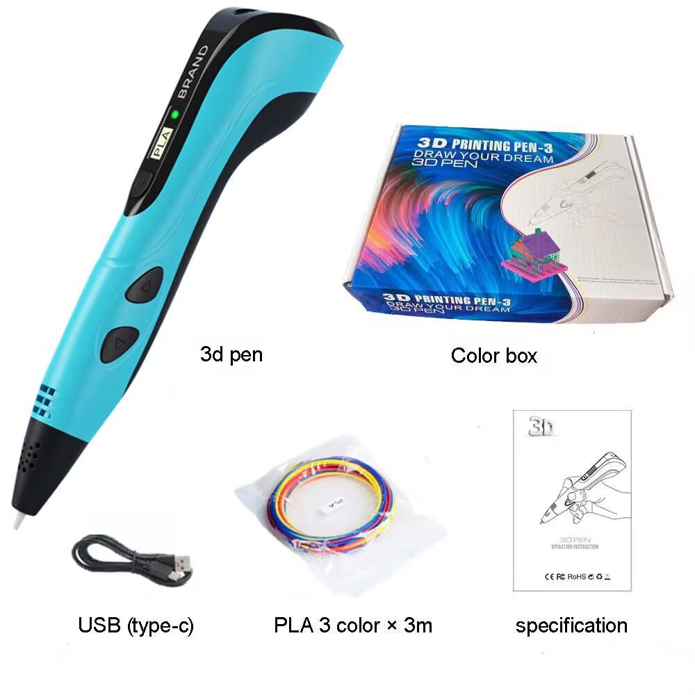 Upgraded 2nd Gen 3D Printing Pen for Kids - Creative Doodle & DIY Coloring Tool