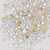 Rhinestones Multi Sizes Colorful Non Hotfix Rhinestone Flat Back Nail Rhinestones for DIY Crafts