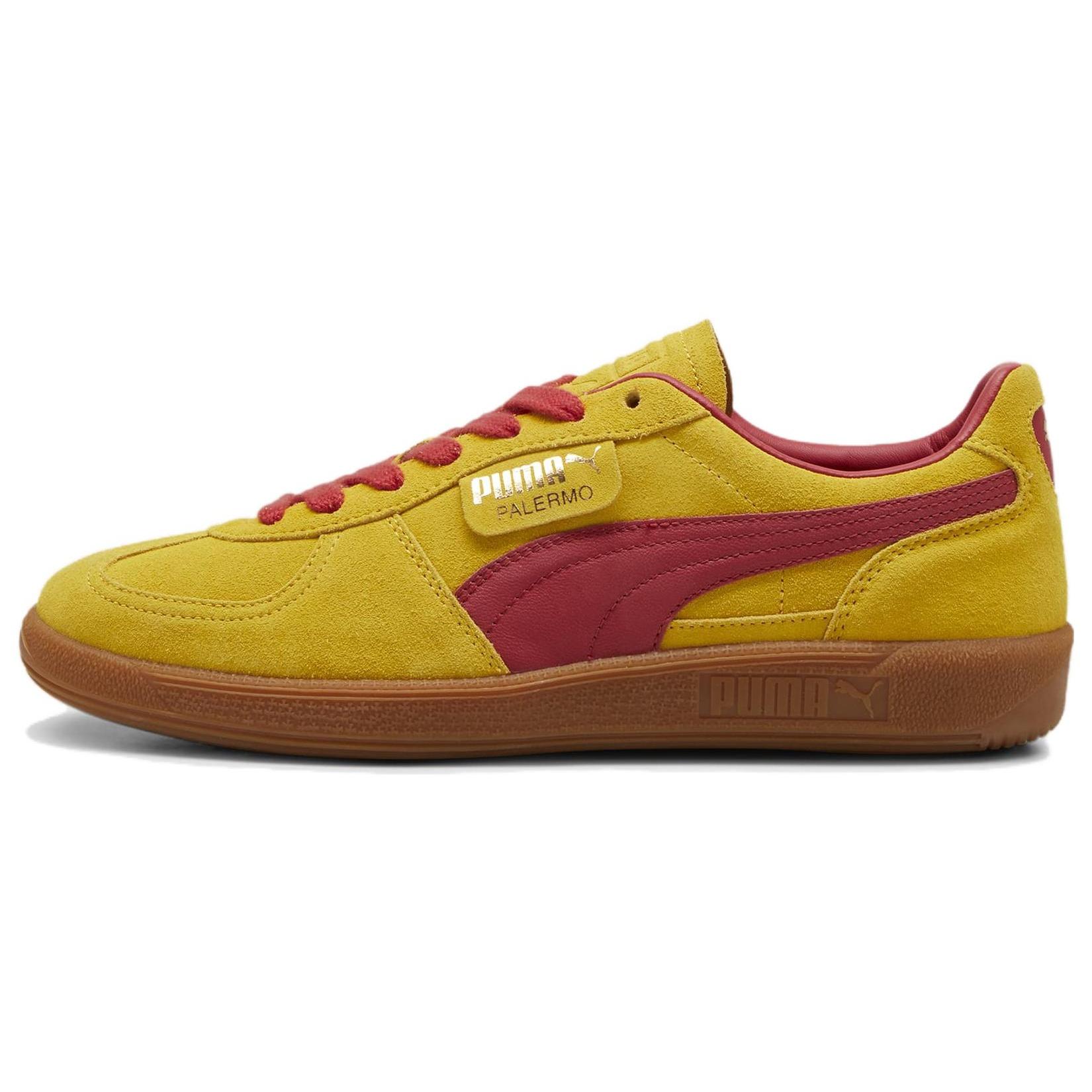 Puma Palermo  Pel Yellow Club Red  Men s 396463-01 EU 42