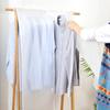 1pc Transparent Plane Water Repellent Clothing Moisture-proof Dust Cover Hanging Bag Hanging Non-woven Storage Dust Bag