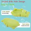 Seal Family Bath Adventure Set - Soft Vinyl Mother Seal and 3 Baby Seals, No Hole Design, Safe for Kids Fun Bath Time