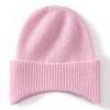Pure Cashmere Children's Winter Hat Pullover Hat Versatile Hat Women's Knitted Hat Warm Wool Hat