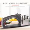4-in-1-Küchen-Keramikmesser-Scherenschärfer, 4-Stufen-Schärfer, Haushaltswerkzeug