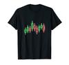 Japanese-made Trading Chart Candle Stock Chart Trader T-shirt