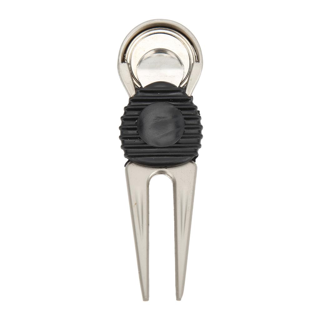 Golf Divot Tool Removable Mark Multifunctional Portable Zinc Alloy Divot Tool Reapiring Accessory