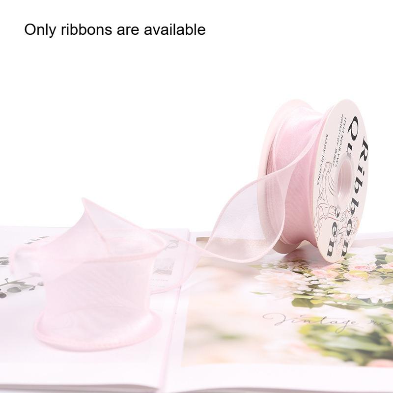 

1 Roll Flower Packaging Ribbon Fish Tail Mesh Flower Shop DIY Material Wave Edge Fish Tail Mesh Belt Sewing Supplies