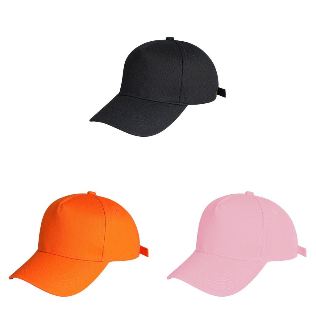 Childrens Cotton Baseball Cap With Embroidery Logo For Outdoor Sun Protection