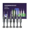 6Piece Precisions Screwdriver Set - Magnetic Mini Screwdriver for Eyeglasses, Watches, Computer, Laptops, Phones