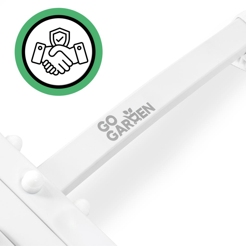 Hängmatta gungställning, trädgårdsställ, metall, gungstol för två personer, 2-i-1, stark, GoGarden