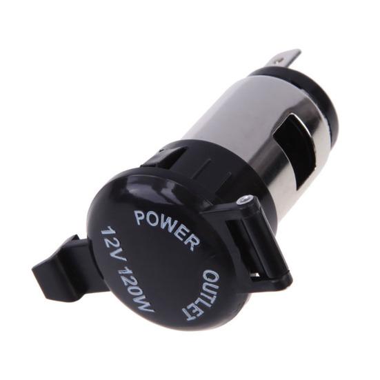 12V 120W Auto Car Motorcycle Boat Lighter Socket Plug with 67cm Cable