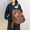 Trend Printed Bag 2025 New Ethnic Style Backpack Fashion Painted Printed Backpack Retro Large-capacity Contrast Women Bag