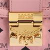 MCM Tracy Logo Chain Shoulder Bag Women Shoulder Bag Pink MYLDSXT01PZ001