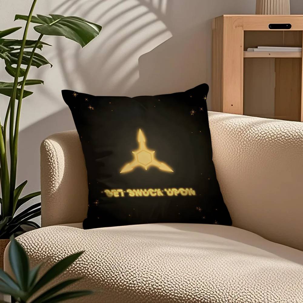 ANIME m-Murder d-Drones Kissenbezug Komfort Sofa Bett Seidig elegant Verdeckter Reißverschluss Benutzerdefinierte Dekorative Kissenhülle