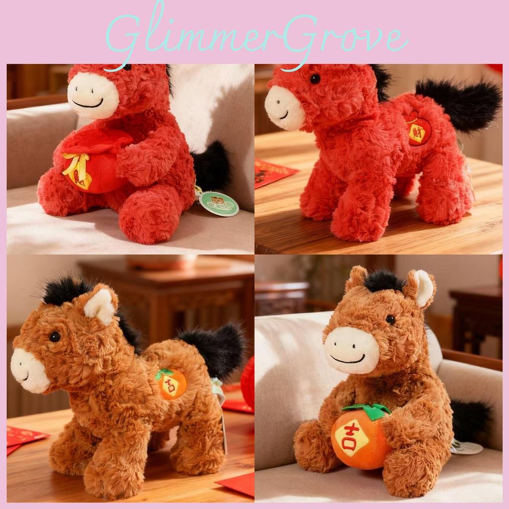 Plüschtier Pferd mit PP-Baumwollfüllung für Neujahrsgeschenk und Sammler