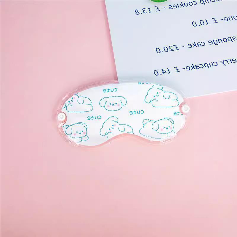 

Милая маска для глаз с животными - Горячая/Холодная - Снимает темные круги и усталость