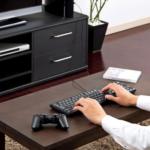 Sanwa Supply USB Keyboard (Black) SKB-L1UBKN Cable length: Approx. 1.4m