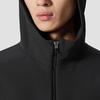 Saucony Woven Hooded Zip Jacket Men jackets Black SR2269WJ20L-BK001