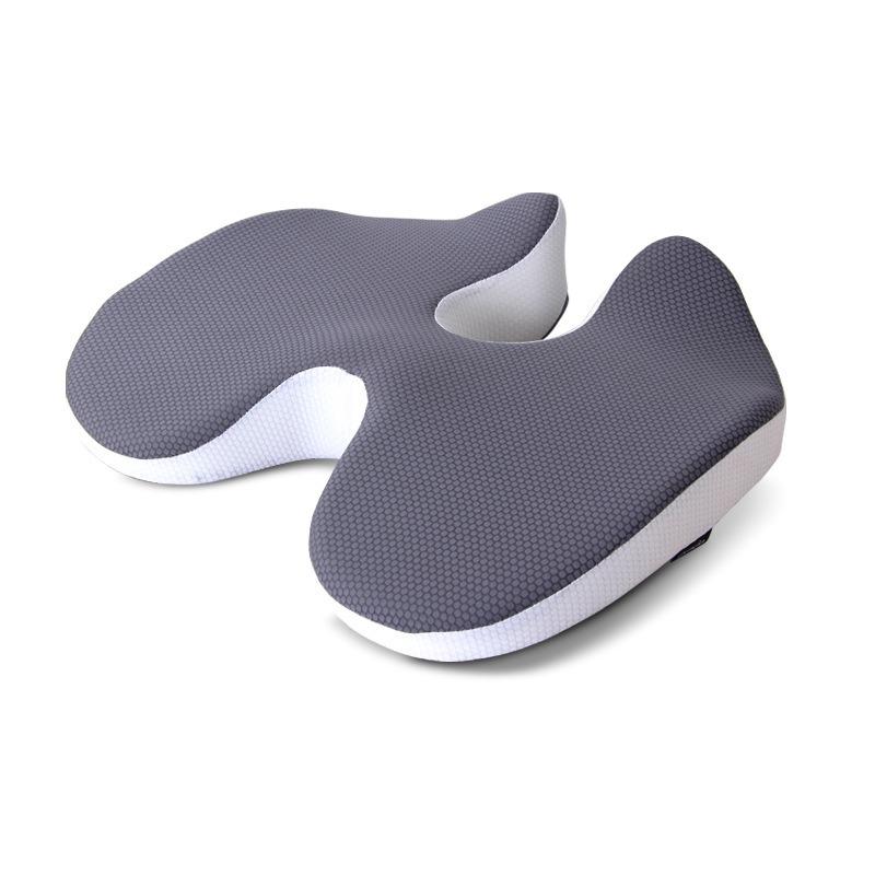 1PCS Memory Foam Seat Cushion - Breathable Polyester Office/Classroom Anti-Slip Pad for Comfort