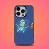 Cartoon F-Futurama Robot Phone Case For iPhone 16,15,14,13,12,11,Pro,Max,Plus,Mini,XS,SE Anti Fall Black Matte Hard Bumper