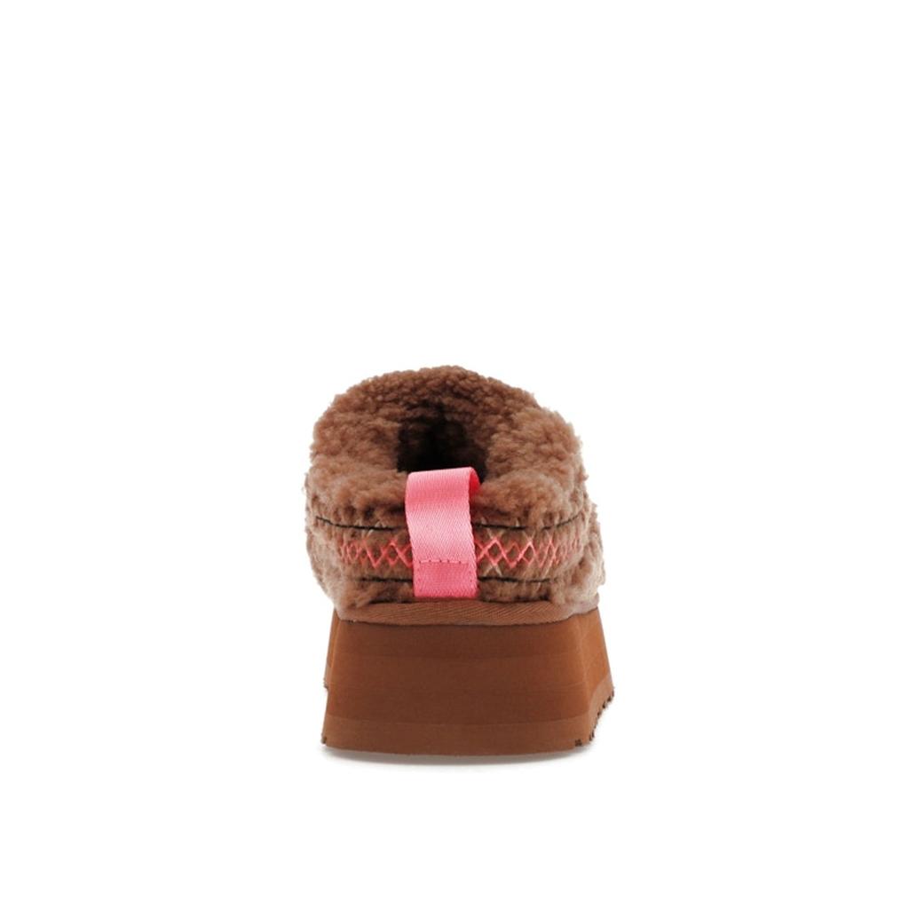 UGG Tazz Braid Slipper Hartholz Damen Sneaker Braun 1143976-HWD
