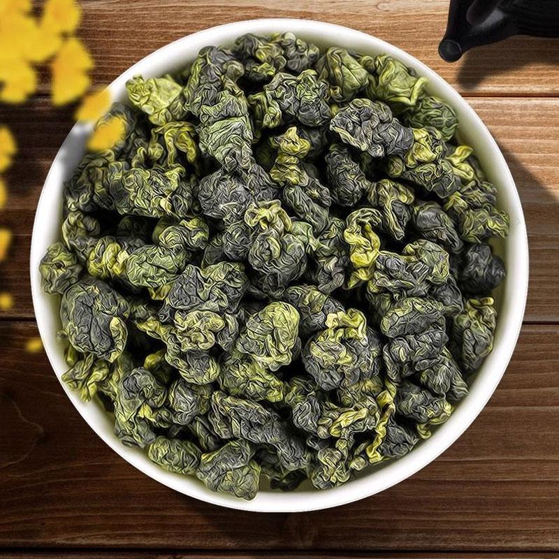 HelloYoung Jin Xuan Mléčný čaj Oolong sypaný list, Tchajwanský zelený čaj Oolong Mléčný čaj Oolong, Alishan High Mountain Tea Silné aroma odolné vůči vaření