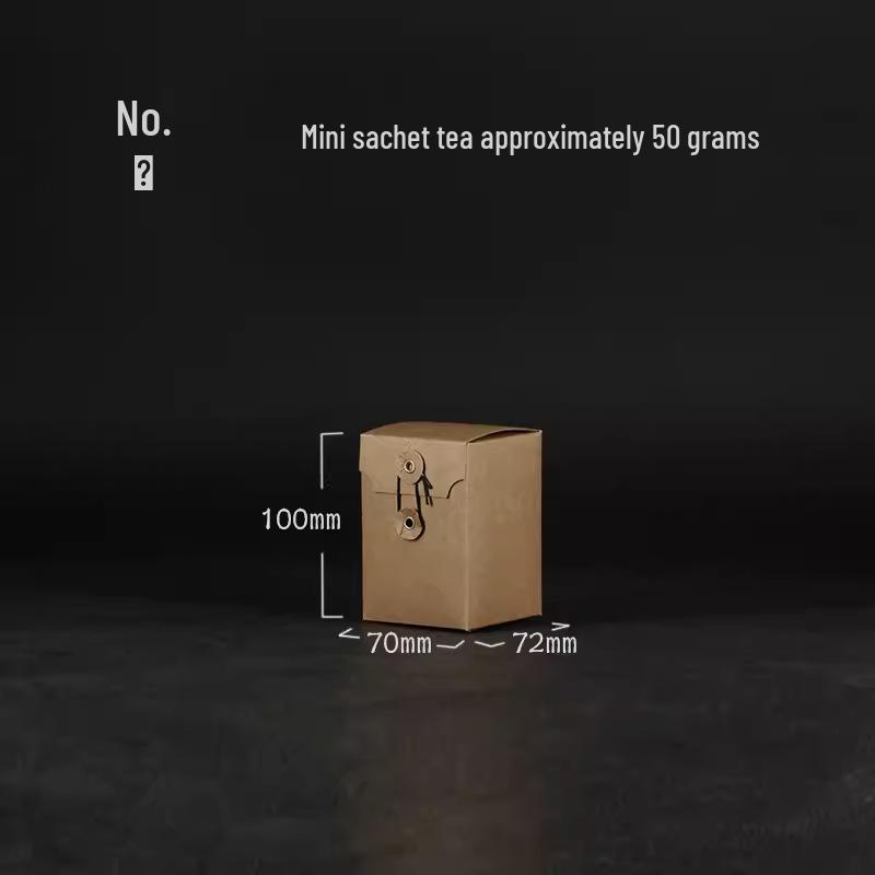 Kraft Paper Box for Black & Oolong Tea Bags