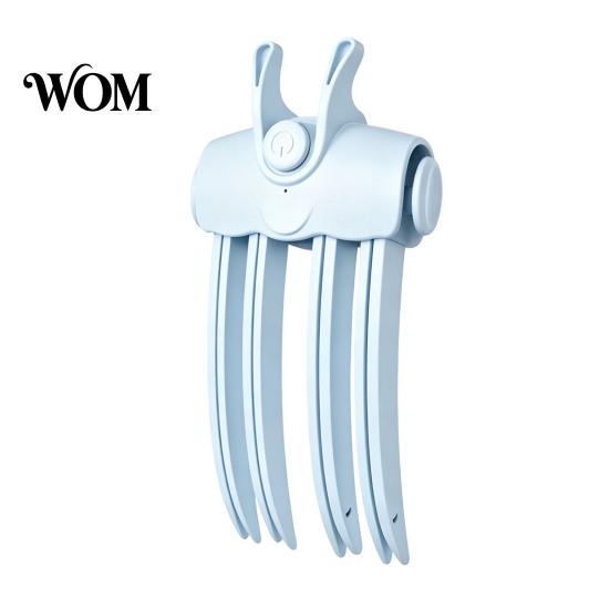 Quick Hair Fluffer Electric Heated Volume Clip, 2 Heat Settings Volumizing Root Lift Tool Comb for Thin Hair, Fluffy Bangs, USB Rechargeable Cordless