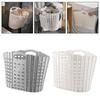 35*27*27cm Folding Clothes Basket Compact Size Convenient Wall Attachment Easy To Carry Design Long-lasting Performance