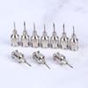 10Pcs 9*8 Stainless Steel Needles For Chickens Sows Metal Needles For Piglets Cows And Sheep Injection Needles