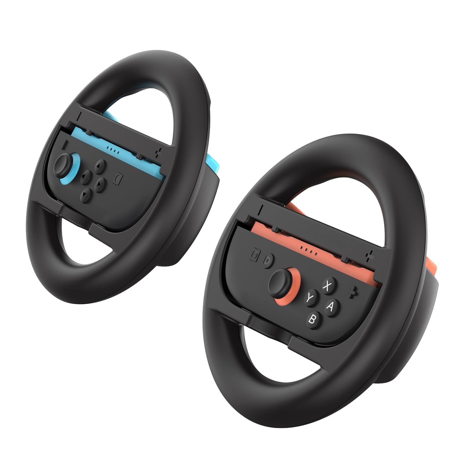 

Руль для гонок ByDiffer Switch2 для эргономичного захвата Joy-Con, разработан, противоскользящий (Расширенная версия)