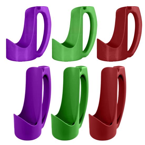 Držák na plechovky s ergonomickou rukojetí vytištěný na 3D tiskárně pro plechovky od limonády a piva, univerzální držák na studené nápoje s protiskluzovým designem, přenosný doplněk pro domácnost a venkovní použití.