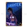 S Laughter Dizinky Metal Plaque Cinema Living Room Customize Garage Painting Tin Sign Poster