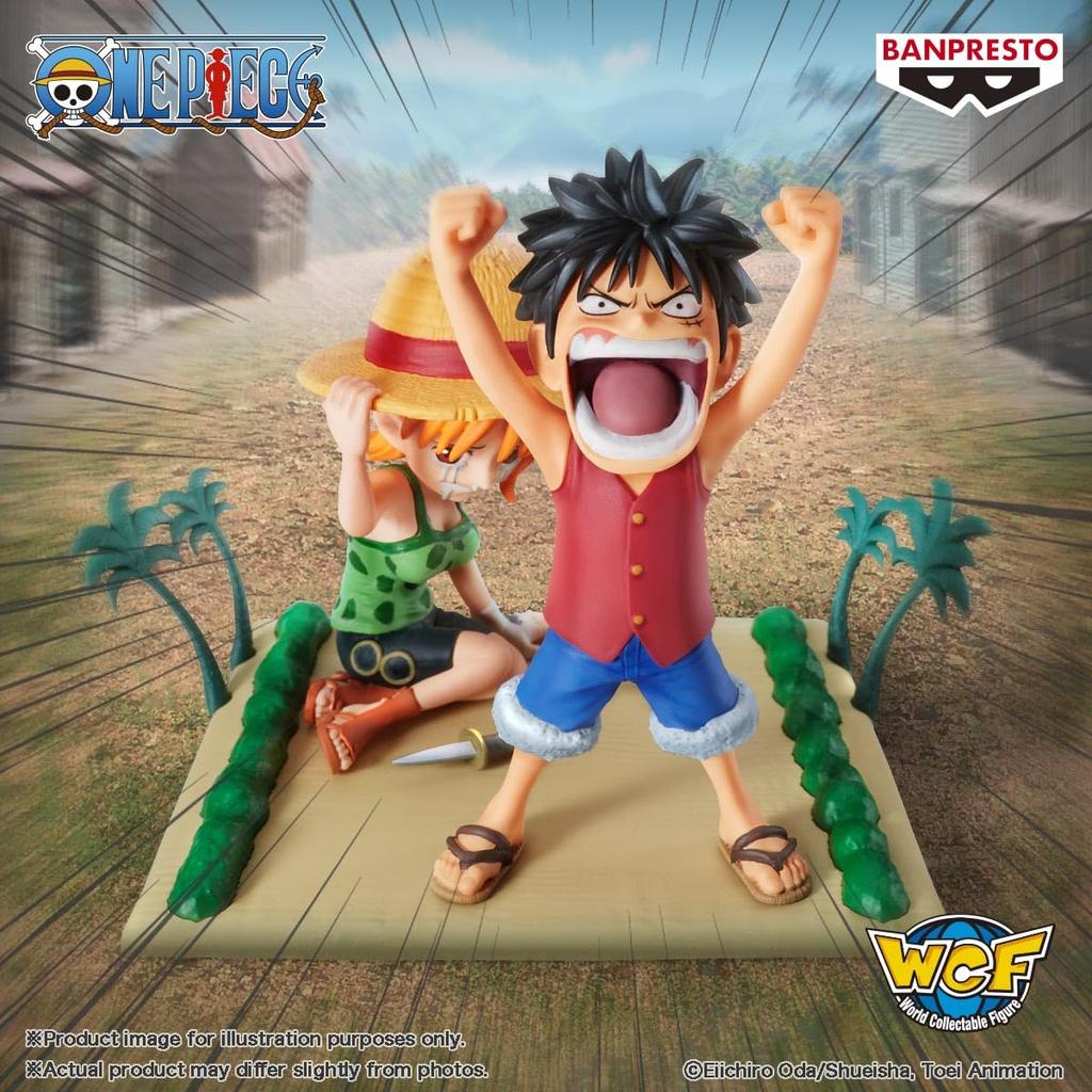 One Piece World Collectible Figure Log Stories Luffy Nami Banpresto One Piece Log Story Luffy Nami Bandai Spirits World Collection Figure & &