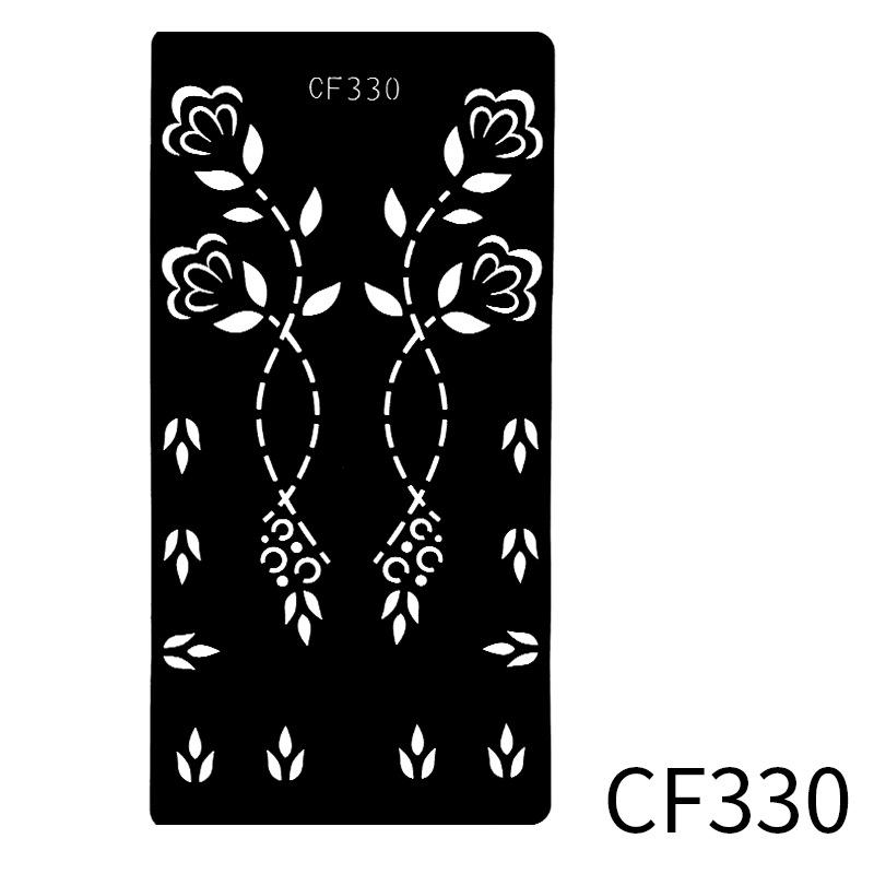 Autocolant de Frumusețe Autocolant Tatuaj Gol Șablon Autocolant Tatuaj Indian Hannah 3D