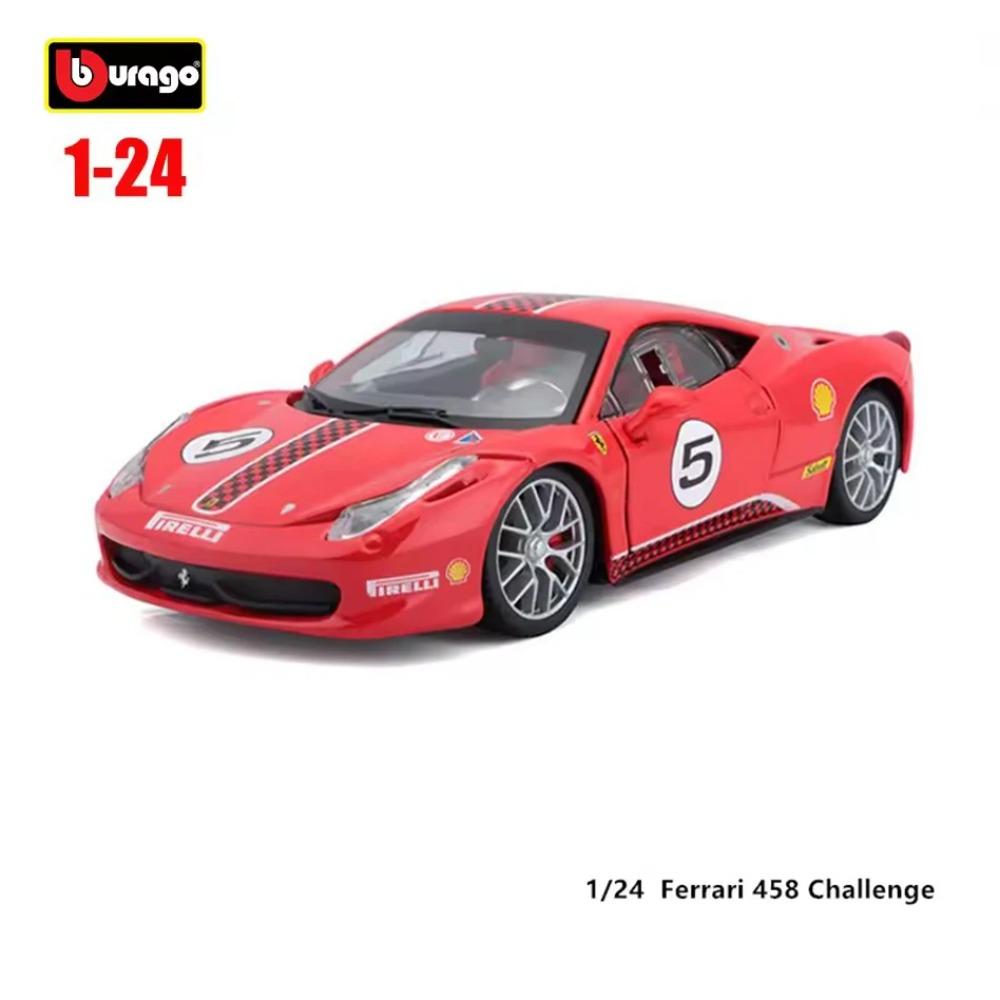 Bburago 1:24 Ferrari 499P #83#51 330 488 250 FXXK 458 Alloy Vehicle Car Model Toy Collection Gift Multiple Styles To Choose From
