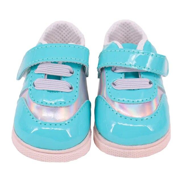 Doll Shoes Boots Handmade Plush Boots 7cm Shoes for 18 Inch American 43cm Baby Born Doll Accessories