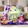 Keroro Soft and comfortable flannel Suitable for sofas living rooms outdoor camping travel and also makes a great anniversary gif