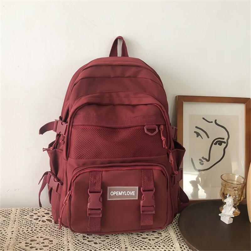 miflame Korean Style Student Backpack One Size
