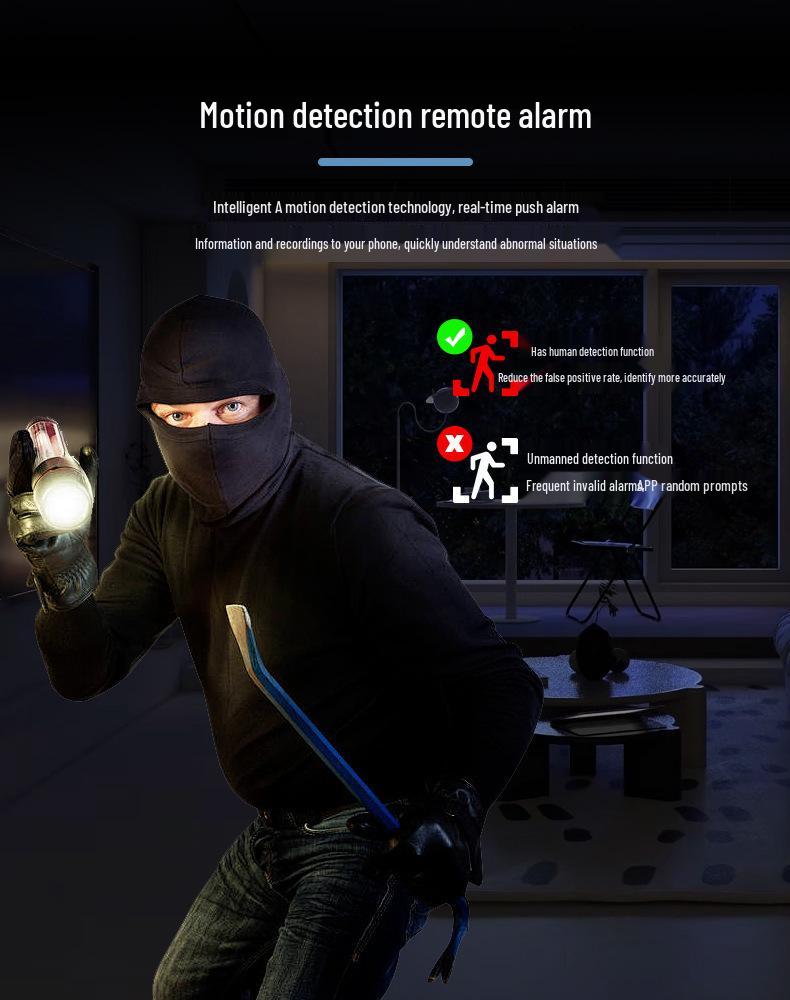 X5 HD Wireless Night Vision Security Camera for Home Use