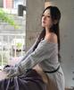 Letter From Moon Blake Wool Knit Dress (Gray)