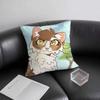1pc Leafpool Pillow Case Square Bedroom Sofa Leisure Comfort Cushion Car Living Room Home Decoration
