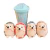Adorable Hedgehog Plush Keychain Backpack Pendant Doll