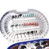 Completes 276 Piece Set of Rotary Tool Attachments Kits Grinding Heads for DIY Enthusiasts and Professional Craftsmen